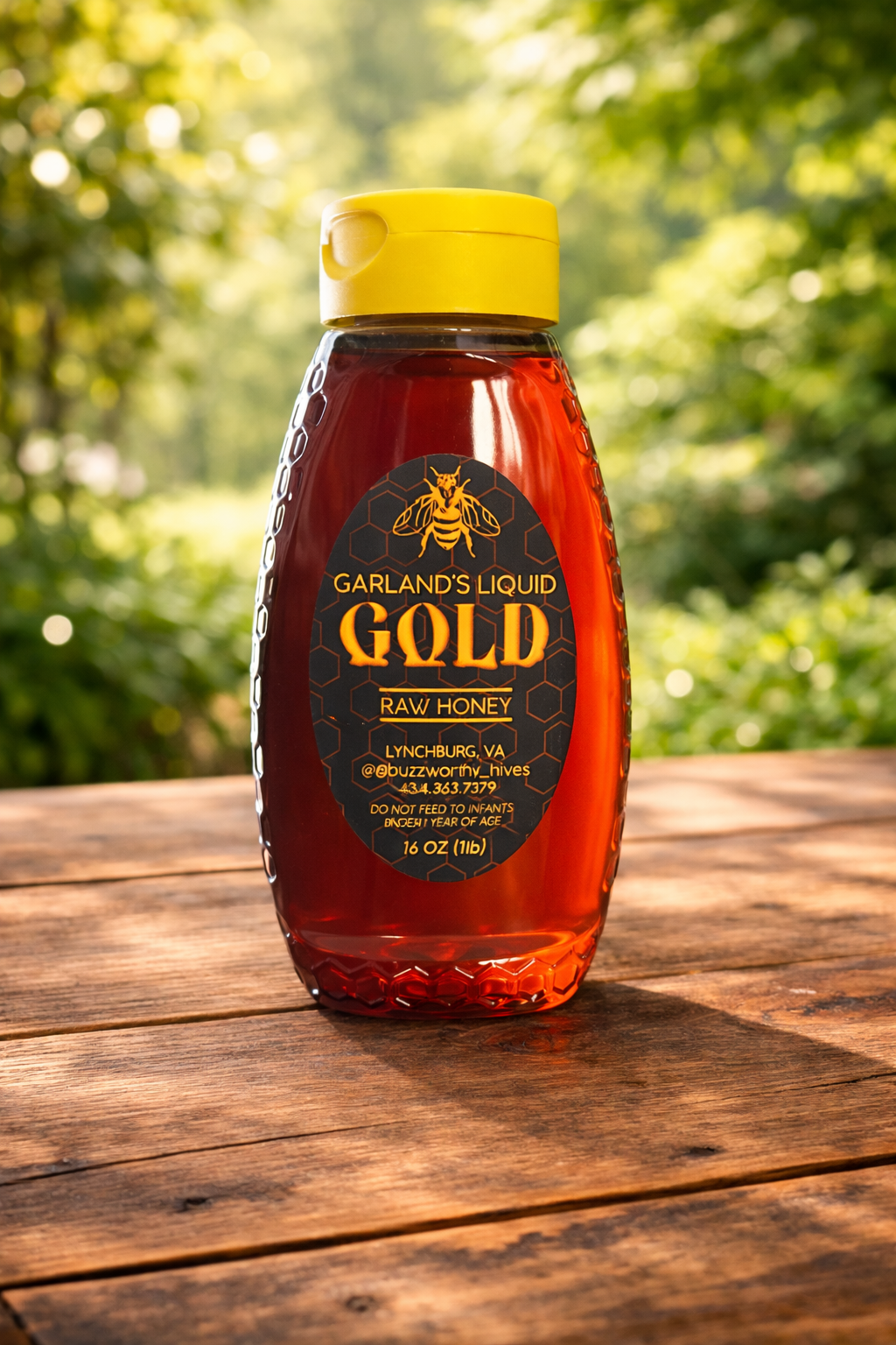 1ib Raw Honey